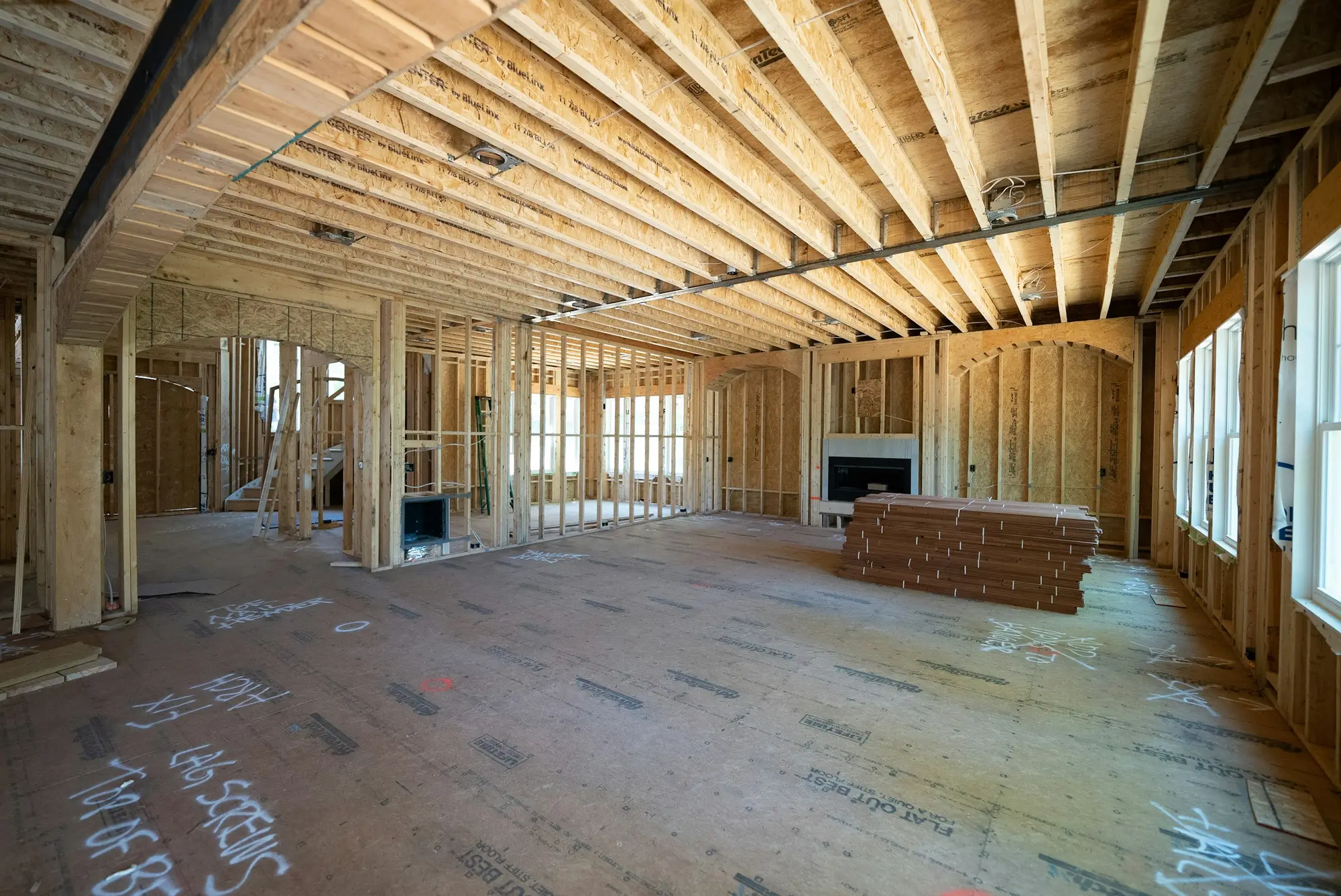 Structural beams and openings during domestic building works